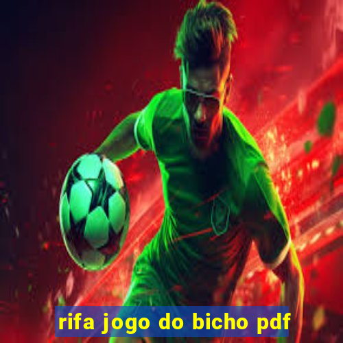 rifa jogo do bicho pdf
